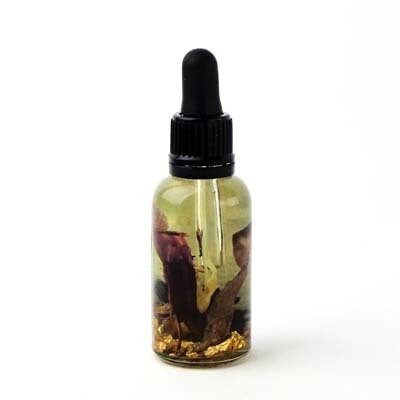 Moldavite, crystal healing oil (limited edition) VATJ145