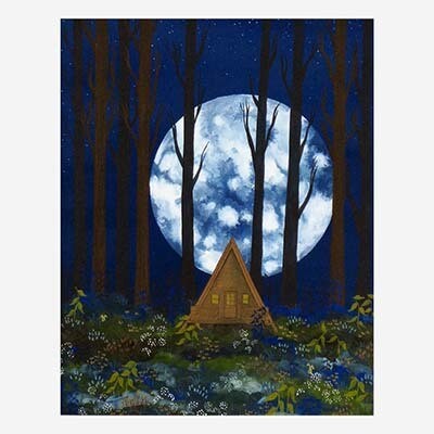 Under Skies of Blue, print SUNH080