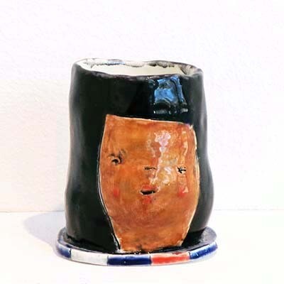 Viola, ceramic cup BELJ15