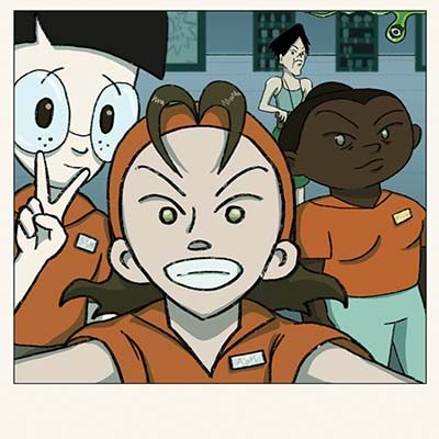 Team Selfie, sticker BAKS006
