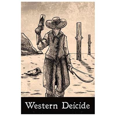 Western Deicide (sketch version), poster print CORC02