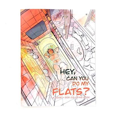 Hey, Can You Do My Flats?, coloring book ELLG02