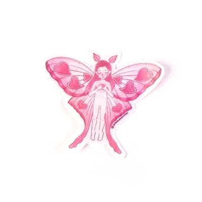 Love Moth Sparkle, sticker BARS06