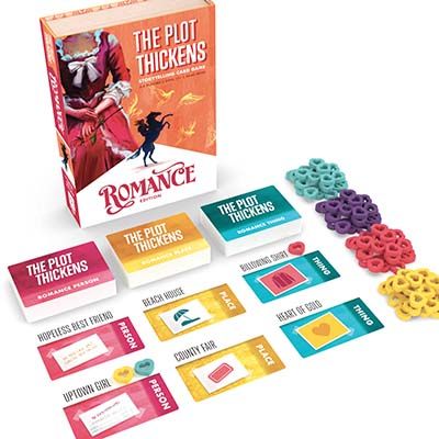 The Plot Thickens: Romace, storytelling card game INDB01