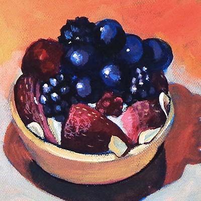 Mixed Tart, painting on canvas JENM07