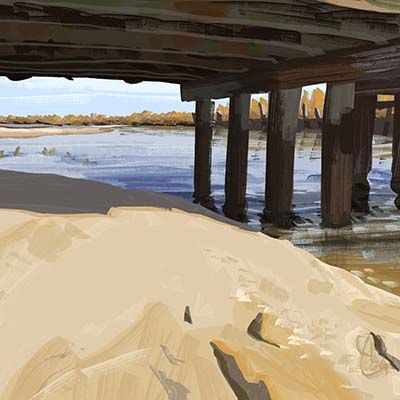 Bridge, print HEEK04