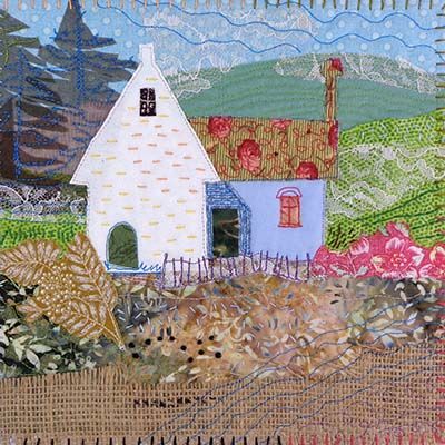Retreat, art quilt HIRC260