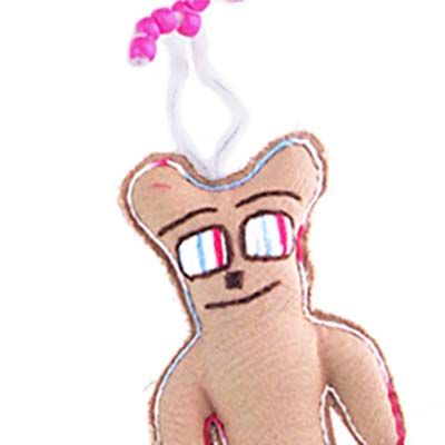 Cerise Etiolate Bear, small plushie PROM052