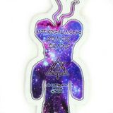 Intergalactic Bear, cutout sticker PROM046