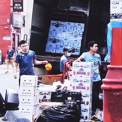 Messy Market, photo print HINE02