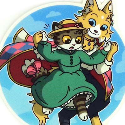 Meowl&#39;s Moving Castle, sticker EPPC38