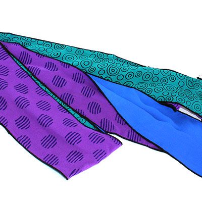 Peacock, silk tubular scarf (HCYS-20) LOHH1894