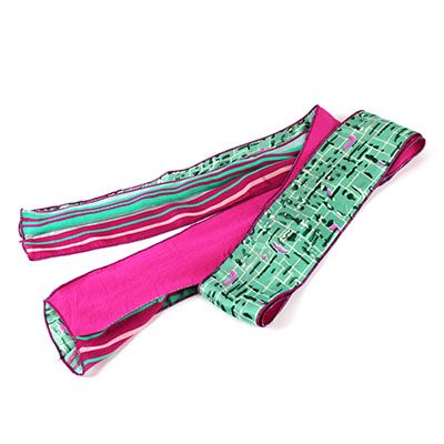 Mint Rose, silk tubular scarf (HCYS-226) LOHH1886