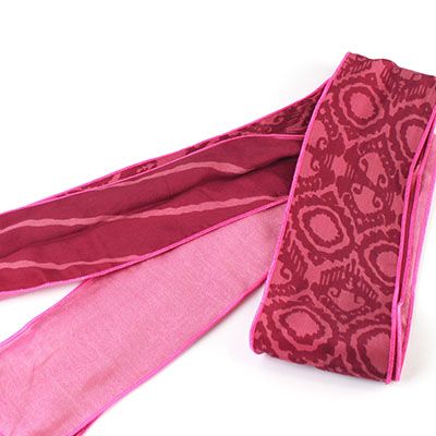 Blush, silk tubular scarf (HCYS-222) LOHH1893
