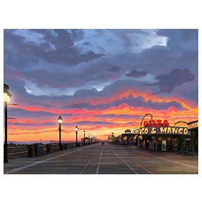 Pizza, large print HEEK16