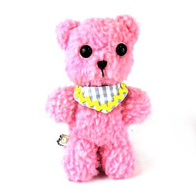 Sugar Bear, pink bear plushie CASA101