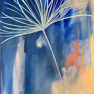 Empathetic by Nature: Good News, oil on canvas JENM12