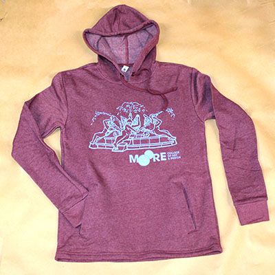 Fountain Hoodie: Maroon