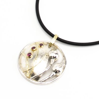 Poppy  Sterling Silver, necklace BRYH645