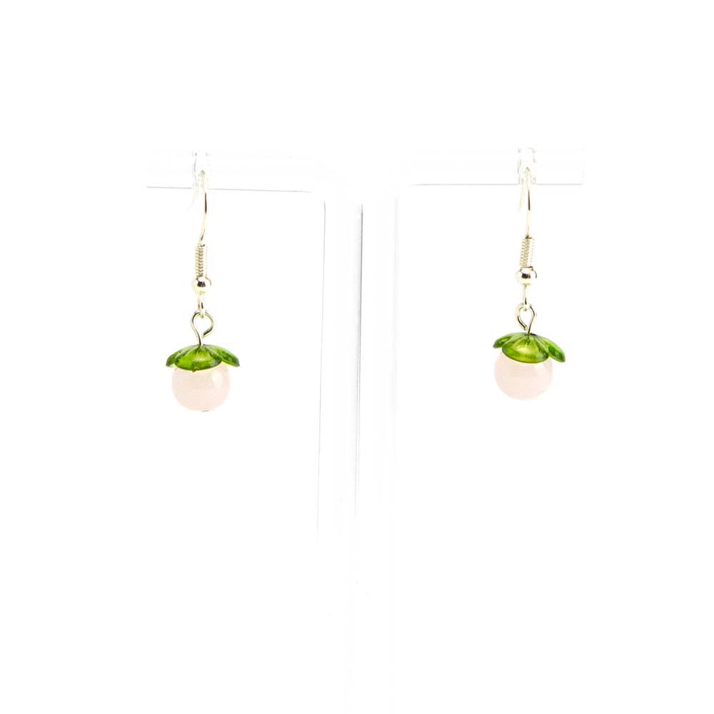 Rose Quartz Berry, earrings RILM099