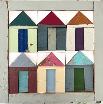 House 1, wood art PETL66
