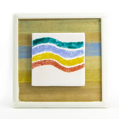 Transition, mixed media wall art ROSD50