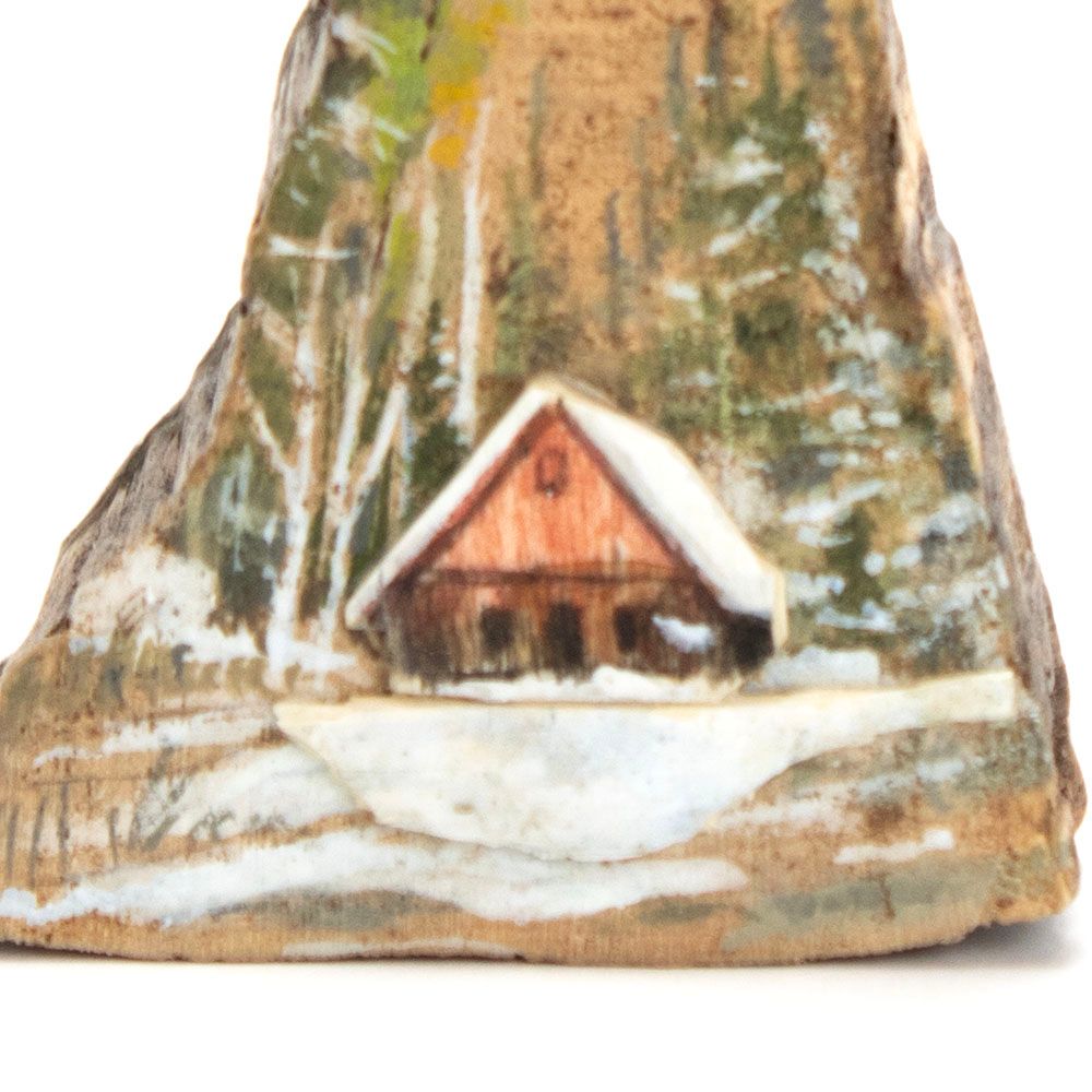 Chalet, sculptural painting BARJ172