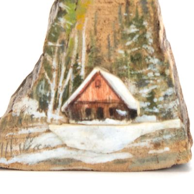Chalet, sculptural painting BARJ172