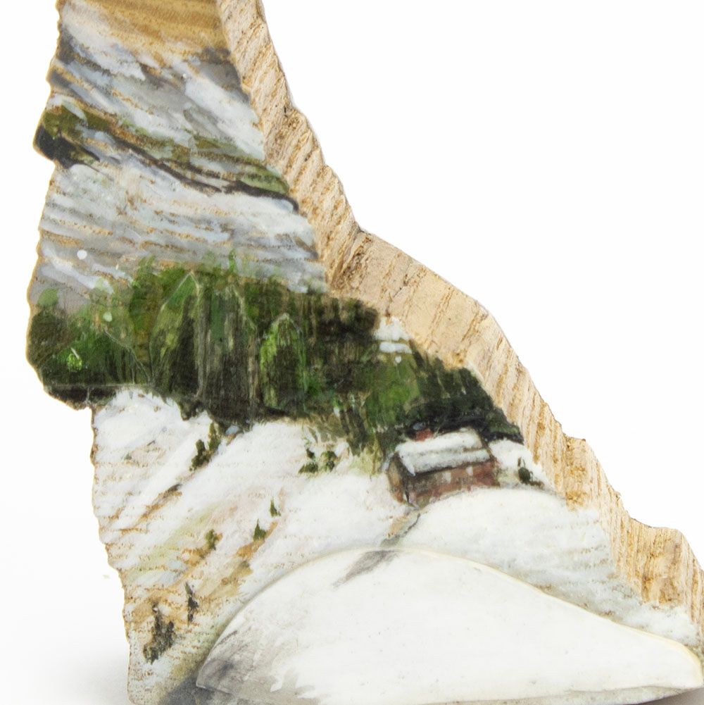 Mountain Home, sculptural painting BARJ174