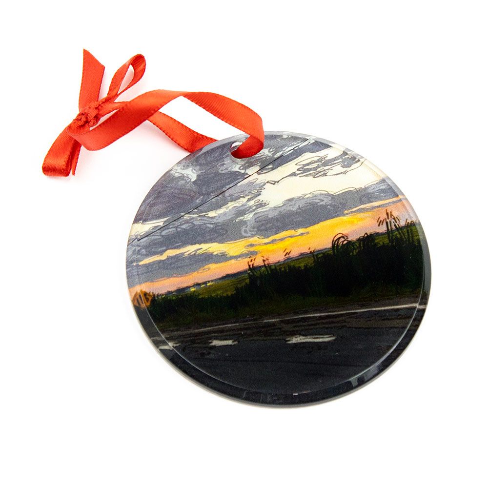 Orange Sunset, ornament HEEK21