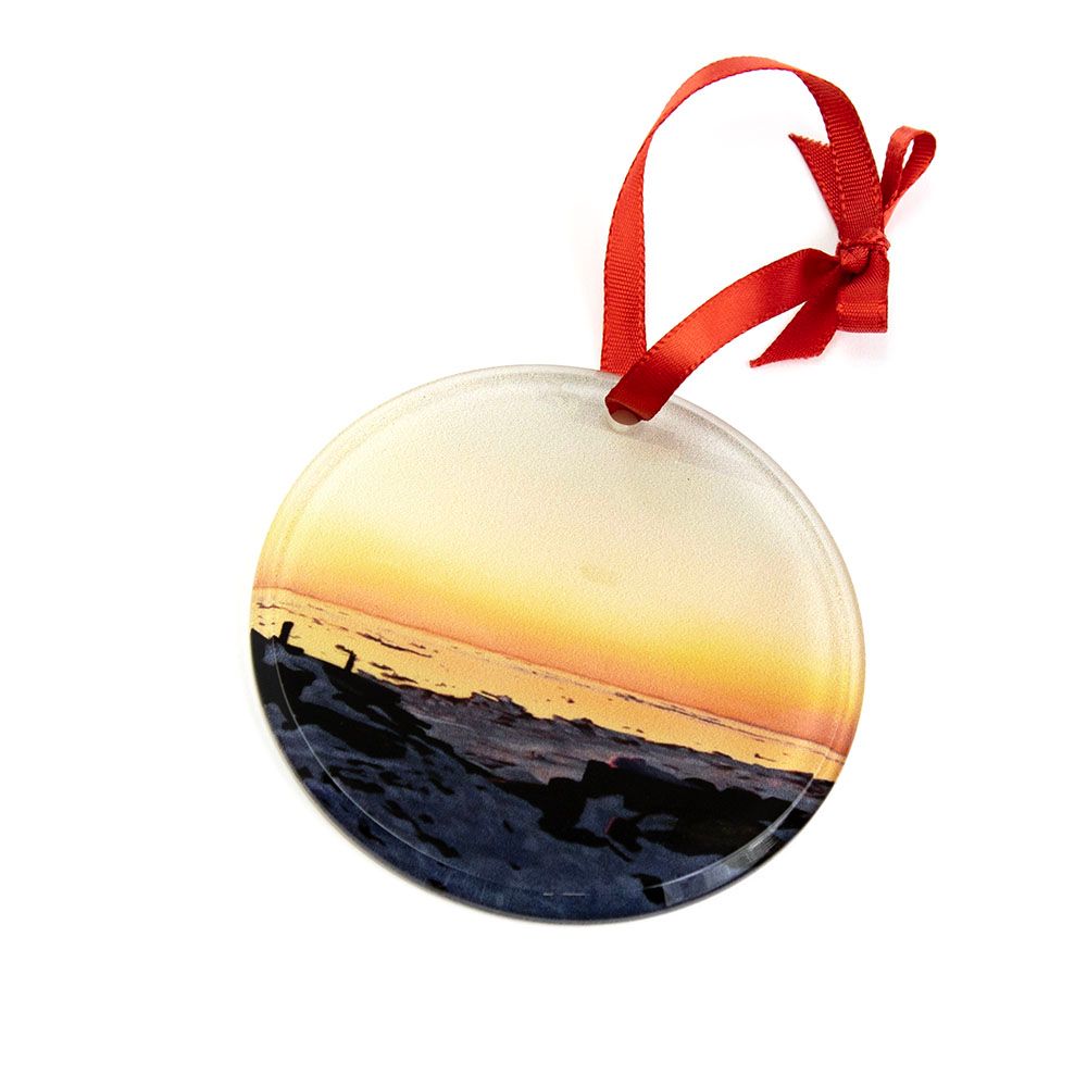 Snowy Beach, ornament HEEK19