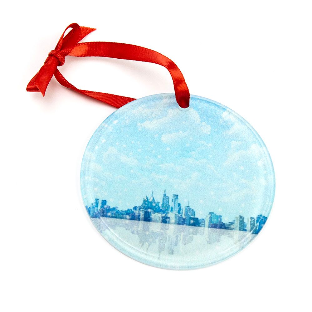 Snowy Philly, ornament HEEK20