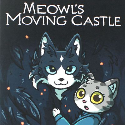 Meowl&#39;s Moving Castle, coloring book EPPC28
