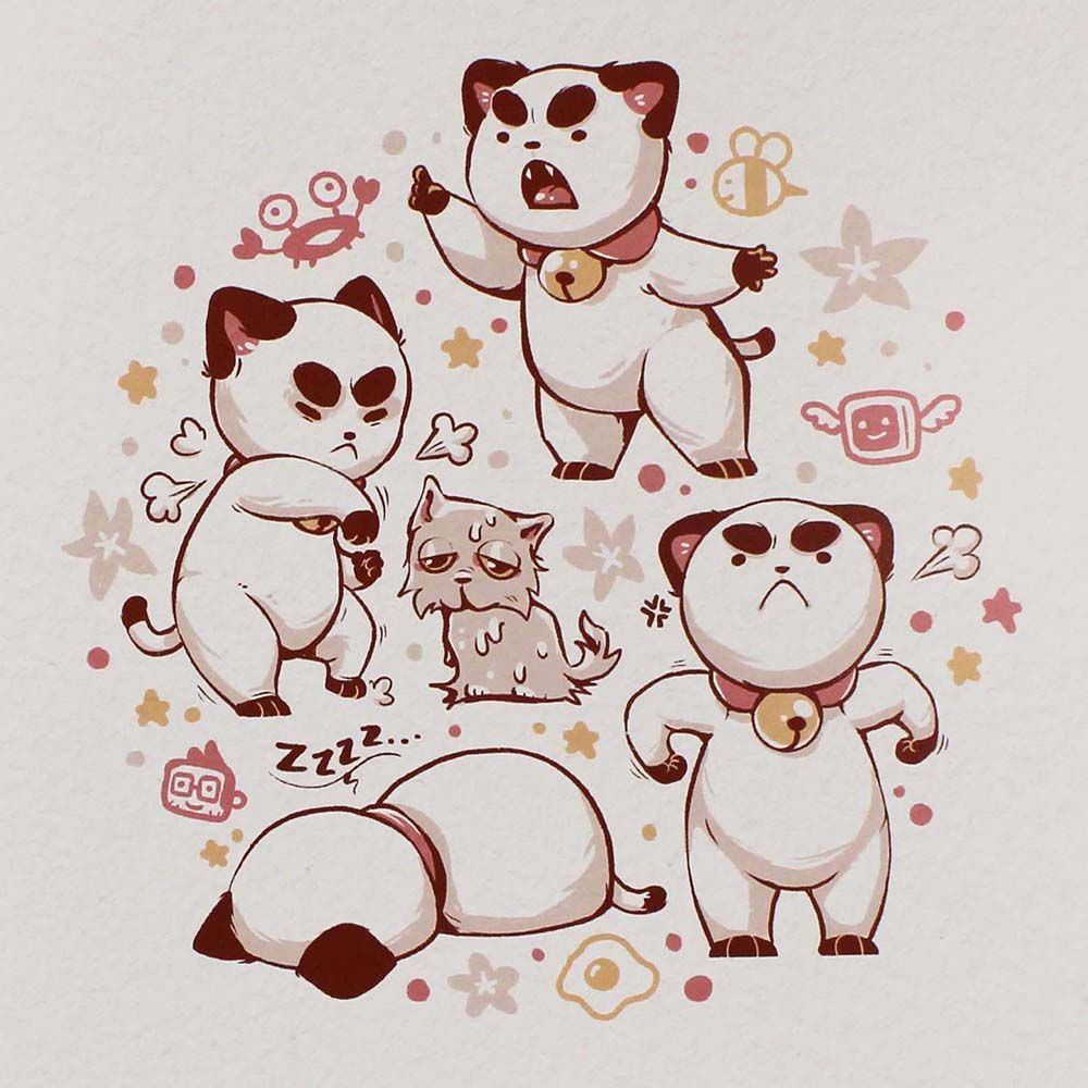 Puppycat, print EPPC34