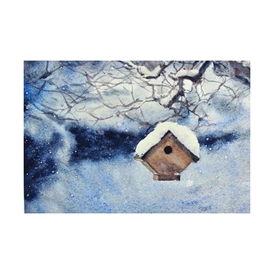 Winter Wren House (C53), card KRUP58