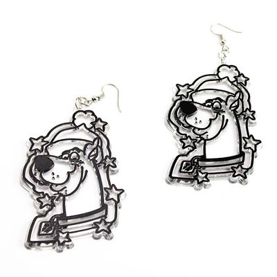 Cartoon Dog, earrings LAPR527