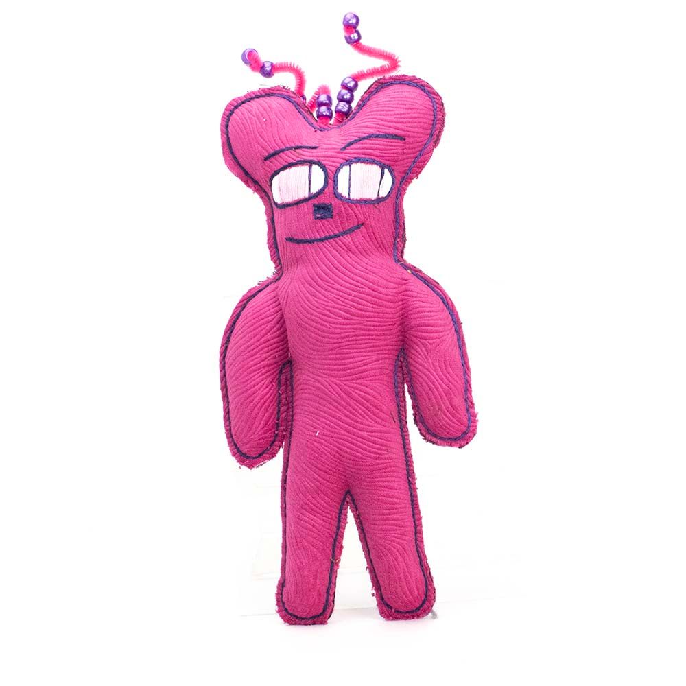 Helical Bubblegum Bear, medium plushie PROM077