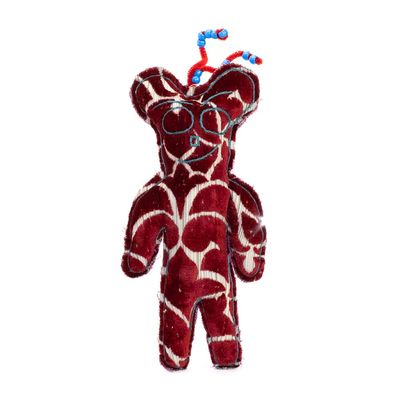 Crimson Framework Bear, medium plushie PROM074