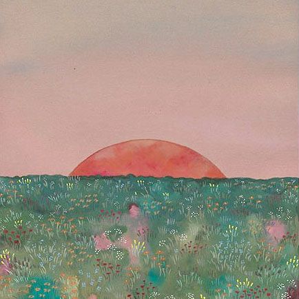 In the tall grass, print SUNH100