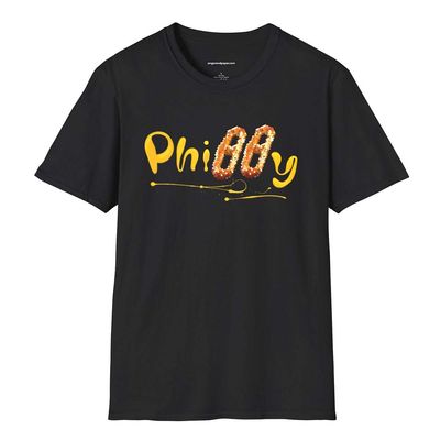 Philly Pixel Pretzel, short sleeve tee WEIL10