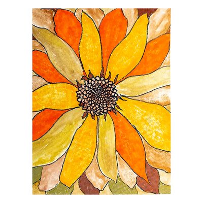 Christmas Flower, unframed painting SHEC048