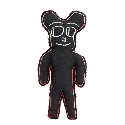 Crimson Noir Bear, medium plushie PROM079