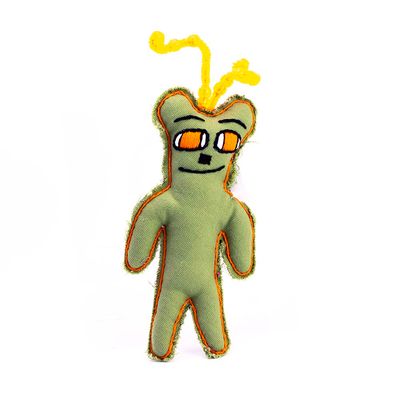 Chartreuse Titian Bear, small plushie PROM070