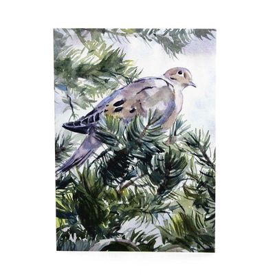 Dove in Pine (C61), card KRUP71
