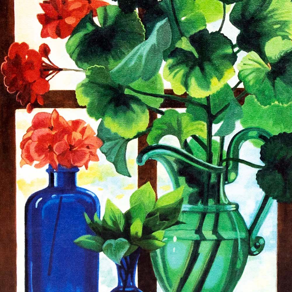Geranium Study, card MILE126