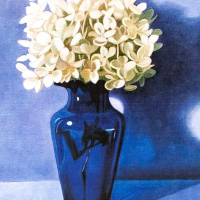 Blue Study, card MILE139