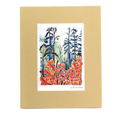 Glacier National Park, small print with mat BARC238