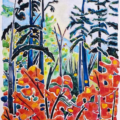 Glacier National Park, small print with mat BARC238