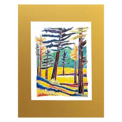 Paul & Mary's, print with mat BARC247