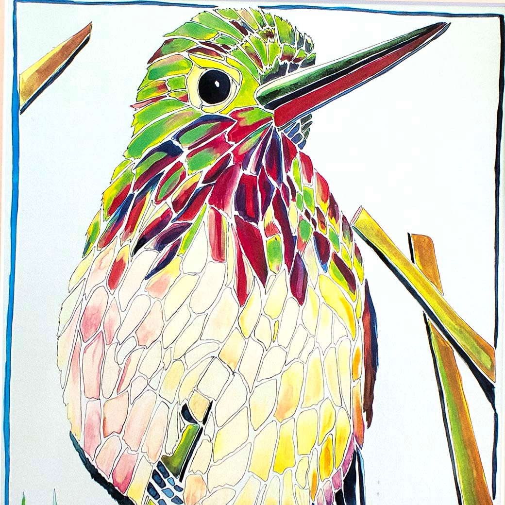 Calliope, print with mat BARC248